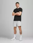 Jack&Jones miesten collegeshortsit Gordon vaaleanharmaa - Miesten shortsit ja caprit - 136357 - 1