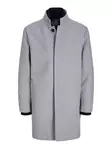 Jack&Jones Villakangastakki Melton wool blend vaaleanharmaa - Jackor och parkas för herrar - 142257 - 1
