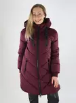 JDY dam vinterjacka JDYSKYLAR Huva fig/svart - Vinterjackor för damer - 139277 - 1