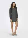 Only glittermekko rusettiyksityiskohdalla Carol musta/hopea - Mekot ja tunikat - 137567 - 2