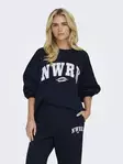 Only naisten collegepusero Deborah Club tummansininen - Naisten hupparit ja colleget - 137667 - 2