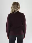 Only naisten neule Camilla o-neck viininpunainen - Stickat för damer - 141567 - 2