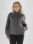 Only naisten takki Asta collar bomber tummanharmaa - Lätta jackor för damer - 141707 - 1