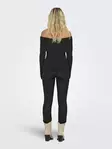 Only off shoulder-mallinen neule Katia musta - Naisten neuleet - 137647 - 2