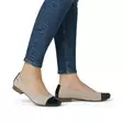 Rieker Ballerinat 51998-60 beige kombi - Ballerinat - 137757 - 5