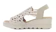 Rieker naisten kiilasandaalit 67465-62 beige - Rieker sandals - 140357 - 2