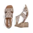 Rieker naisten sandaalit 64773-61 beige - Rieker sandaalit - 138307 - 3