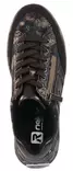Rieker naisten tennarit M7711-26 ruskea/kuviollinen - Rieker tennarit - 141387 - 4