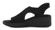 Skechers naisten kiilakorolliset sandaalit 188001/BBK PIER LITE - PARK PATH musta - Skechers sandaalit - 140657 - 2