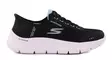 Skechers naisten vedenpitävät tennarit 124846/BKMV GO WALK FLEX - CLEAR CREEK musta/vaaleanpunainen - Skechers tennarit - 138327 - 1