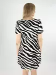 Vero Moda mekko Easy Joy valkoinen/seeprakuosi - Mekot ja tunikat - 138577 - 2