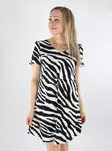 Vero Moda mekko Easy Joy valkoinen/seeprakuosi - Mekot ja tunikat - 138577 - 1