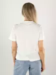 Vero Moda naisten t-paita Klara valkoinen/growing - T-shirts för damer - 141177 - 2