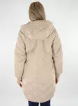 Vila naisten kevyttoppatakki Jade hooded beige - Naisten kevyttoppatakit - 136597 - 2