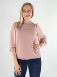 Vila naisten Paita Dobba pale mauve - Naisten pitkähihaiset paidat - 136537 - 1