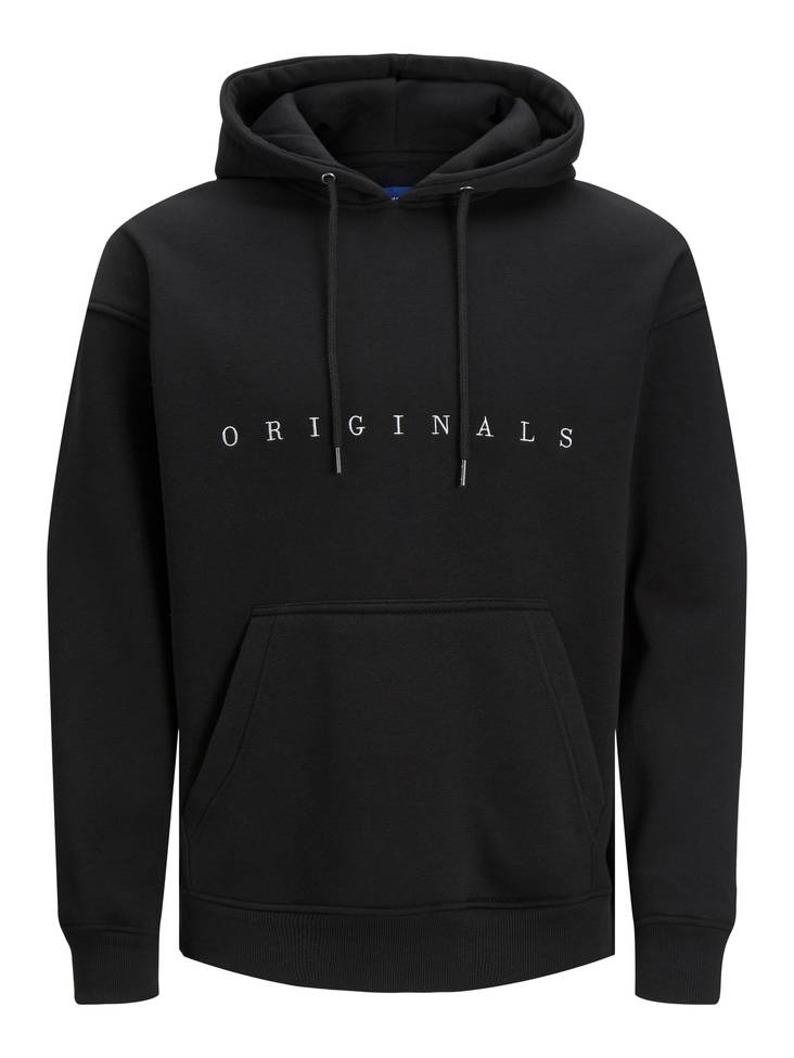 Jack&Jones Hoodie Copenhagen hood, svart - Huvtröjor för herrar - 132497 - 1