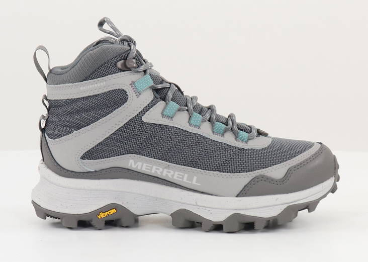 Merrell naisten vedenpitävät nastakengät Moab thermo charcoal - Naisten nilkkurit - 131377 - 1
