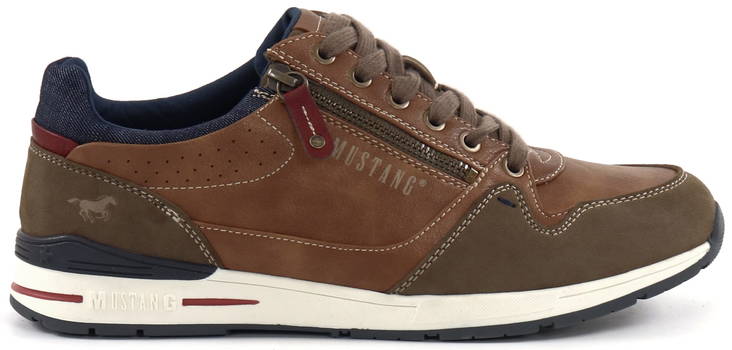 Mustang miesten Tennarit 4154-313-333 l.brown - Miesten tennarit - 133617 - 1