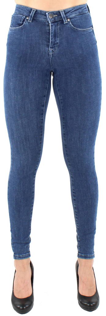 Only Jeans Power mid rea3223 mörkblå - Jeans för damer - 124437 - 1