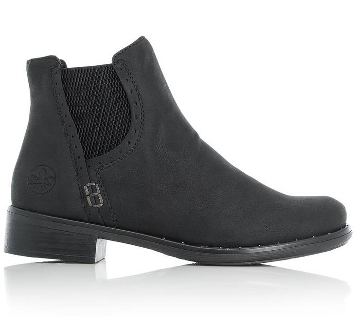 Rieker Stövletter 77872-00 svart - Rieker ankelboots - 127447 - 1