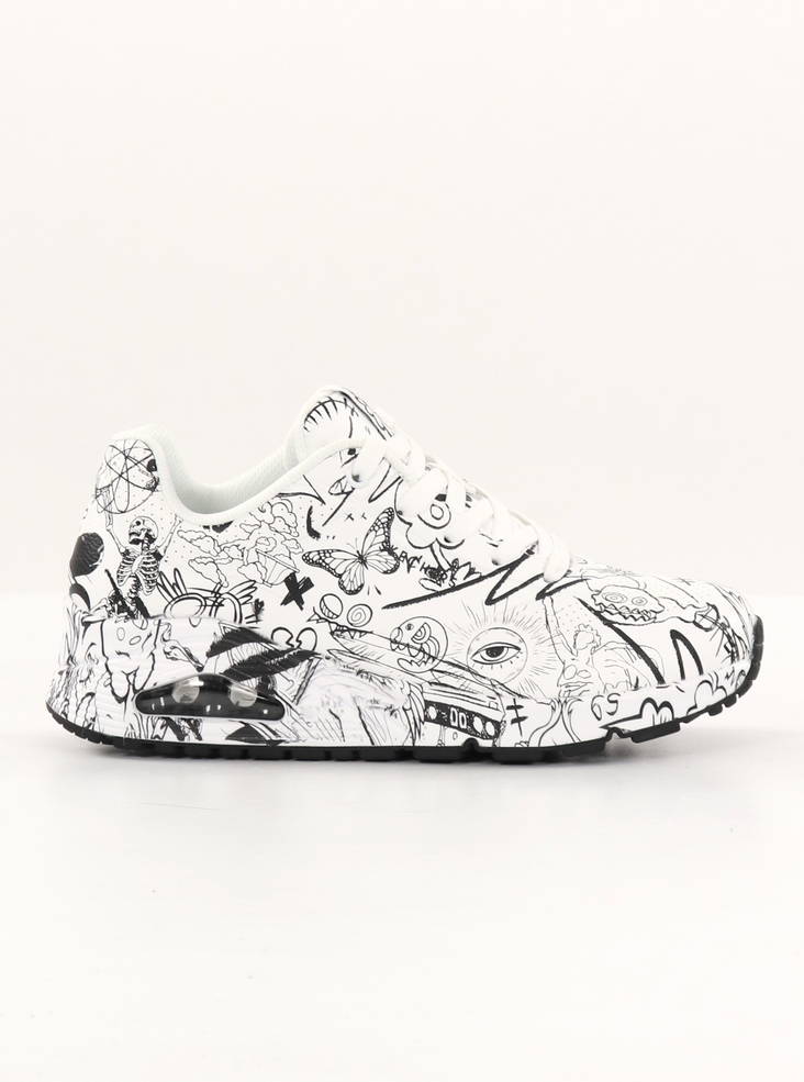 Skechers naisten tennarit 177972/WBK UNO - PROCESS SKETCH - Skechers tennarit - 135737 - 1