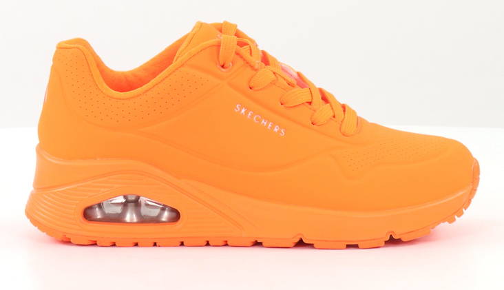 Skechers naisten tennarit 73667/NORG UNO-NIGHT SHADES neon oranssi - Skechers tennarit - 132957 - 1
