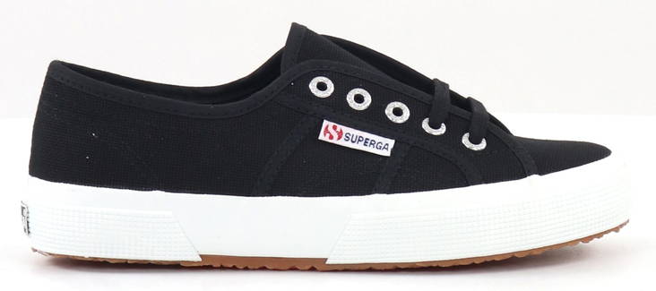 Superga Kangastennarit 2750-Cotu Classic black-white - Naisten tennarit - 133207 - 1