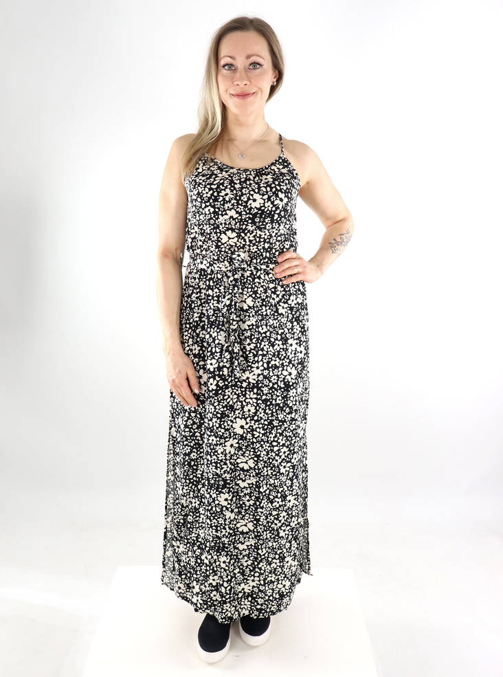 Vero Moda Mekko Easy maxi musta / kukkakuviollinen - Mekot ja tunikat - 135447 - 1