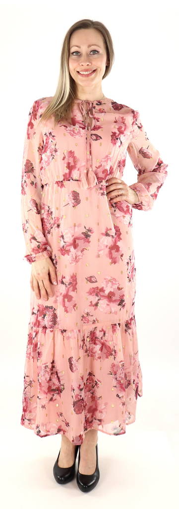 Vila mekko Madia V-neck silver pink/mesa rose - Mekot ja tunikat - 135747 - 1