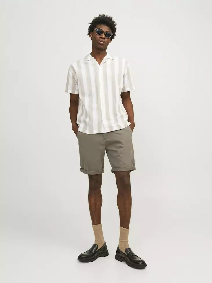 Jack&Jones chinoshorts för herr Bowie bungee-snöre - Shorts och capribyxor för herrar - 136347 - 1