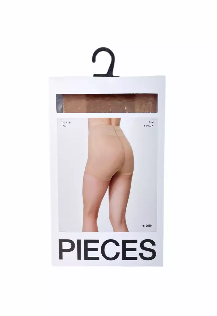 Pieces shaping tights Shaper 15 den tan - Strumpor och strumpbyxor för damer - 136377 - 1