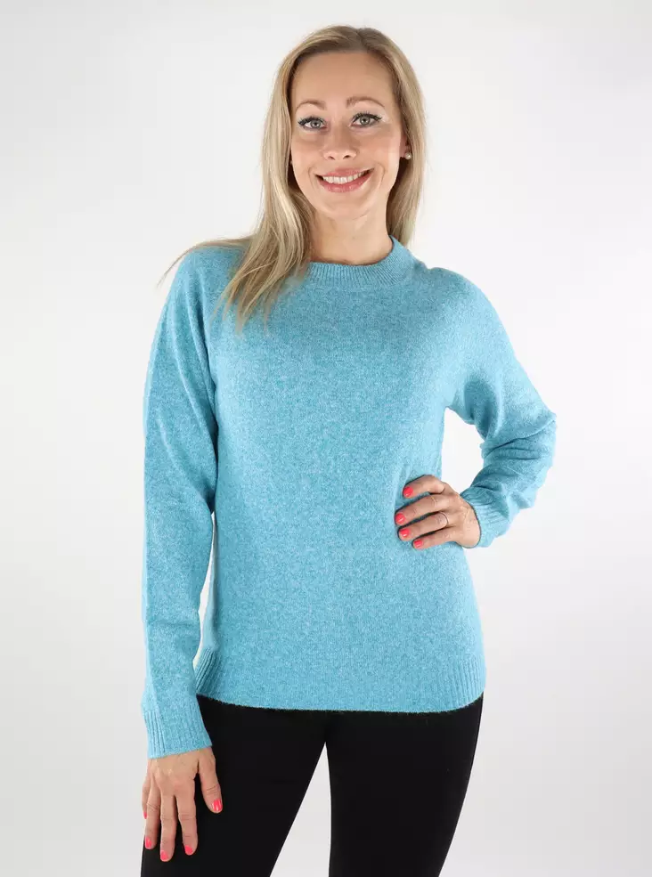 Vero Moda naisten neulepusero Doffy sininen - Naisten neuleet - 136777 - 1