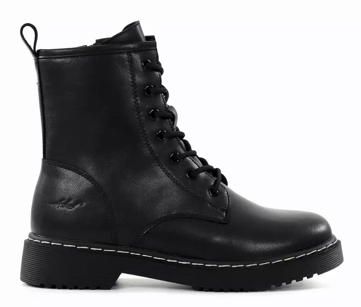 Askel ankelboots i läder 23893K7 svart - Stövletter och kängor för damer - 137107 - 1