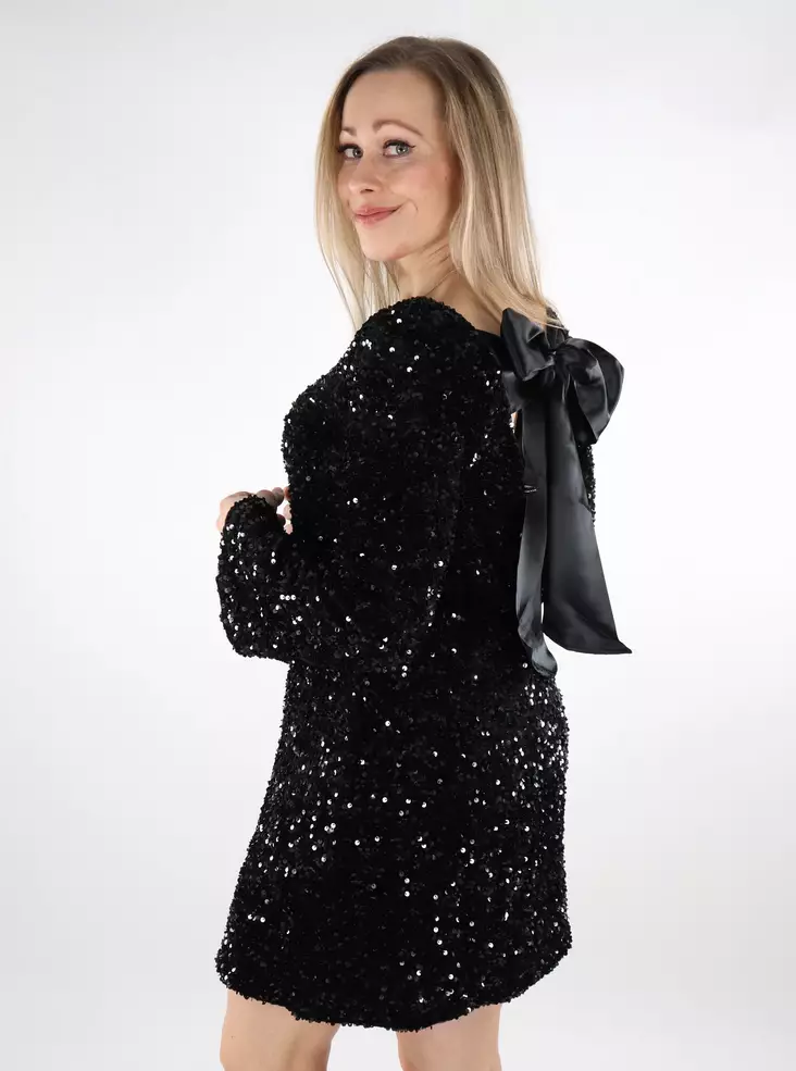 Vero Moda paljettimekko Laila Sequin musta - Mekot ja tunikat - 137517 - 1