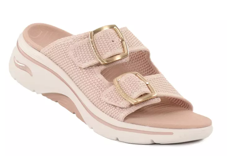 Skechers naisten pistokkaat 140871/BLSH GO WALK ARCH FIT 2.0 SANDAL - CHLOE vaaleanpunainen - Pistokkaat - 138687 - 1