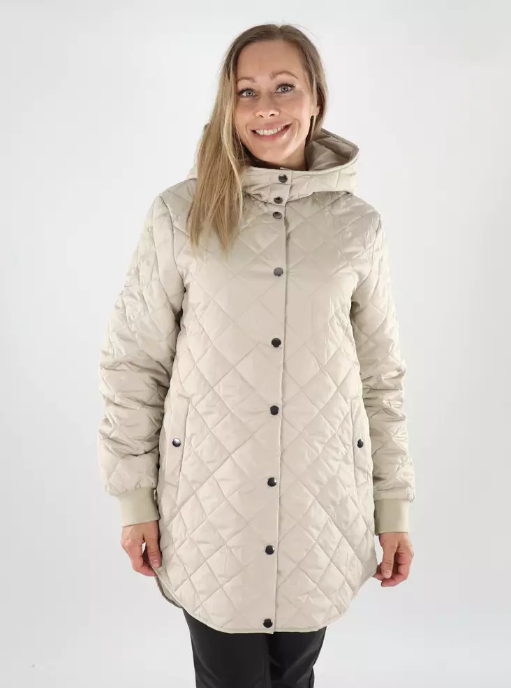 Vila naisten takki Tate Hooded beige - Naisten kevyet takit - 139137 - 1