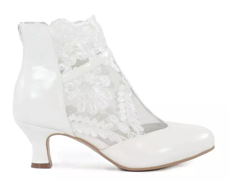 Chantana naisten pitsinilkkurit 641-01 valkoinen - Naisten nilkkurit - 140707 - 1