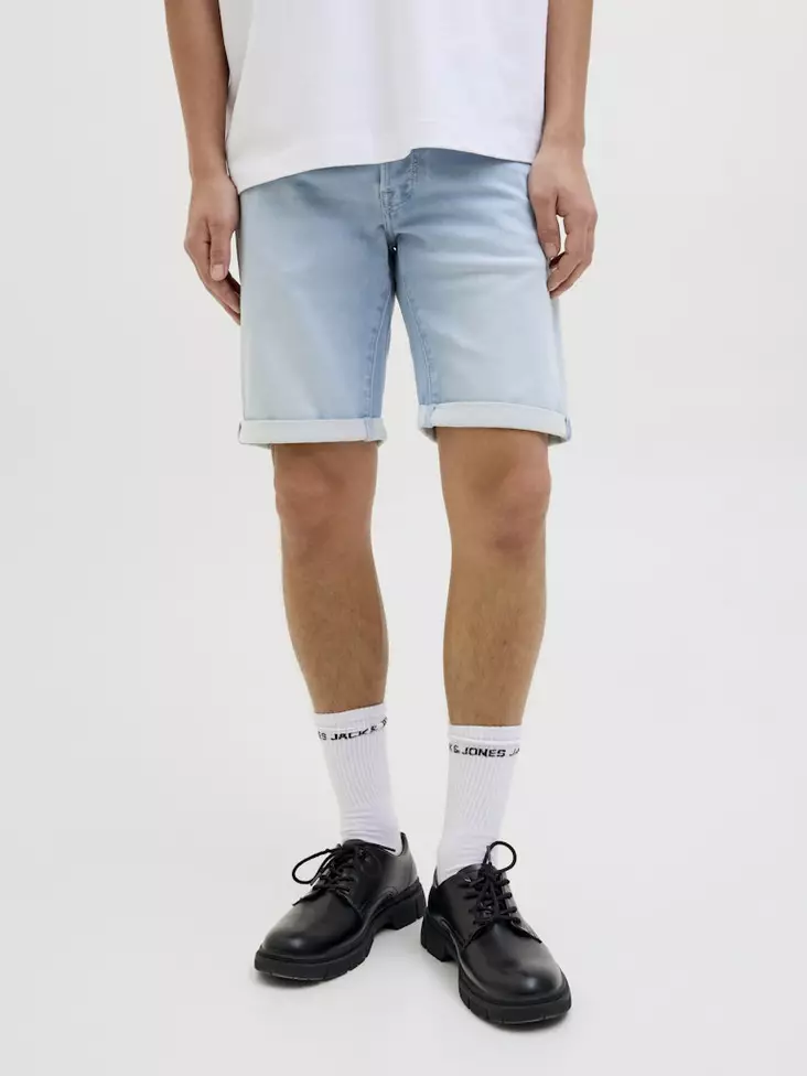 Jack&Jones miesten Farkkushortsit Rick vaaleansininen - Miesten shortsit ja caprit - 138367 - 1