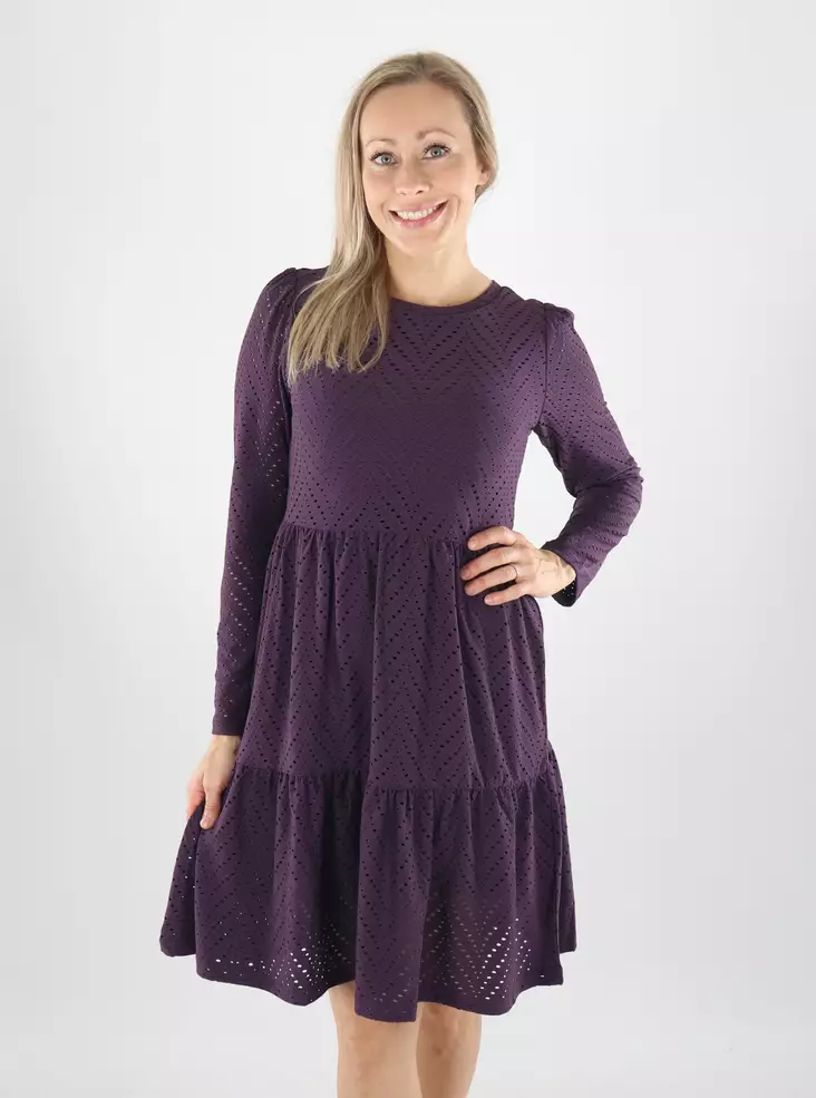 JDY naisten mekko Carla cathinka violetti - Naisten kauluspaidat ja puserot - 141677 - 1