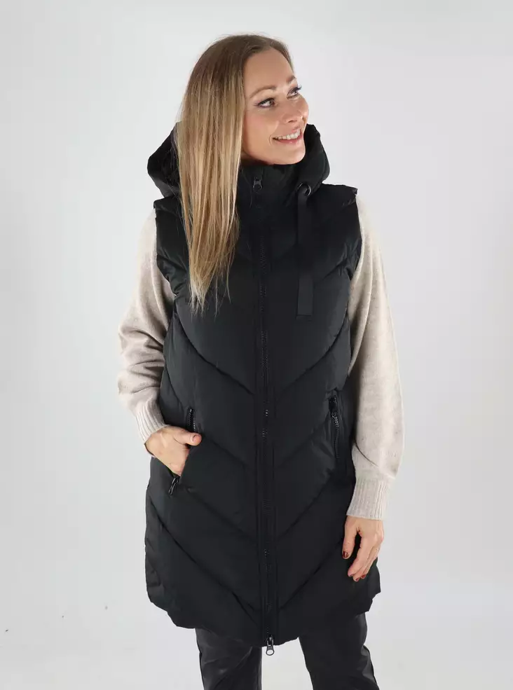 JDY naisten toppaliivi Skylar Waistcoat musta - Naisten liivit - 139507 - 1