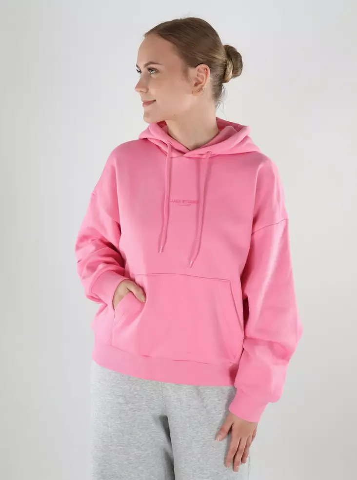 JJXX naisten huppari Studio Vesterbro pinkki - Naisten hupparit ja colleget - 140097 - 1