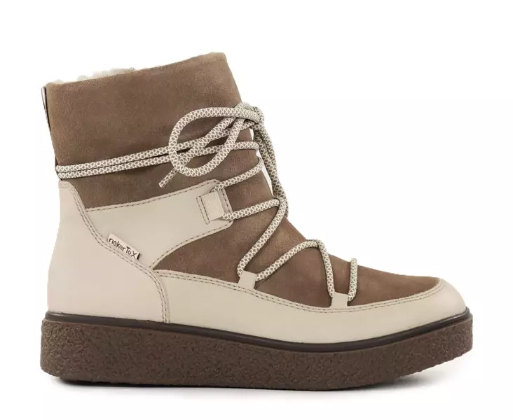 Rieker naisten nilkkurit Y0051-62 beige - Rieker nilkkurit - 139167 - 1