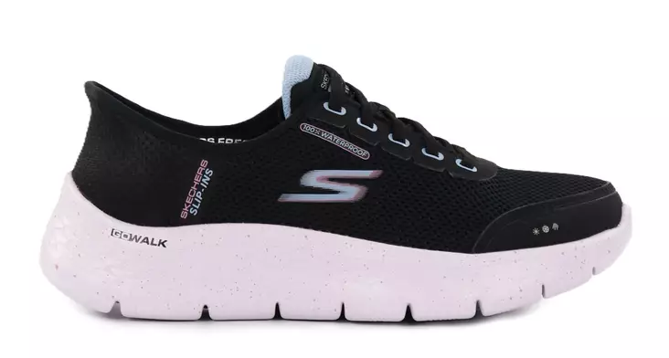Skechers naisten vedenpitävät tennarit 124846/BKMV GO WALK FLEX - CLEAR CREEK musta/vaaleanpunainen - Skechers tennarit - 138327 - 1