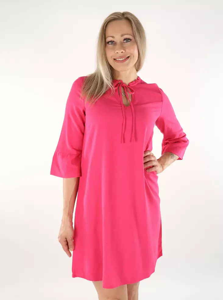 Vero Moda mekko/tunika Mymilo 3/4 pinkki - Mekot ja tunikat - 136407 - 1