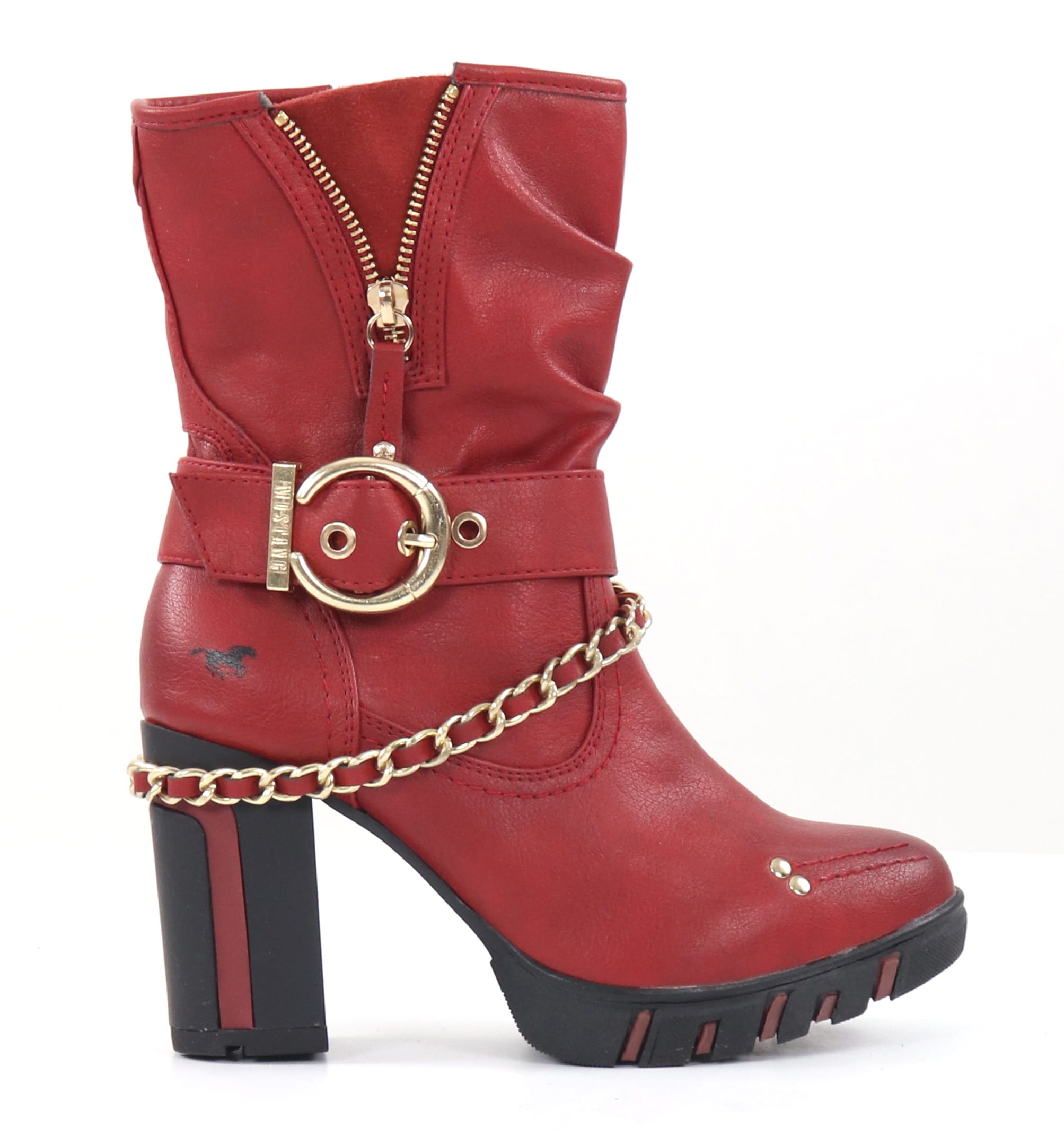 Mustang naisten keinomateriaaliset nilkkurit 1363-505-5 rot