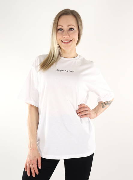 JJXX t-paita Embery Loose valkoinen - Naisten T-paidat - 135558 - 2