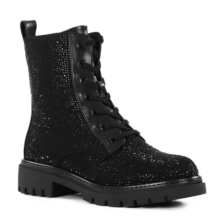 Marco Tozzi naisten nilkkurit 25232-45 black glitter - Naisten nilkkurit - 139198 - 1