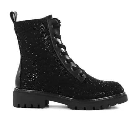 Marco Tozzi naisten nilkkurit 25232-45 black glitter - Naisten nilkkurit - 139198 - 2