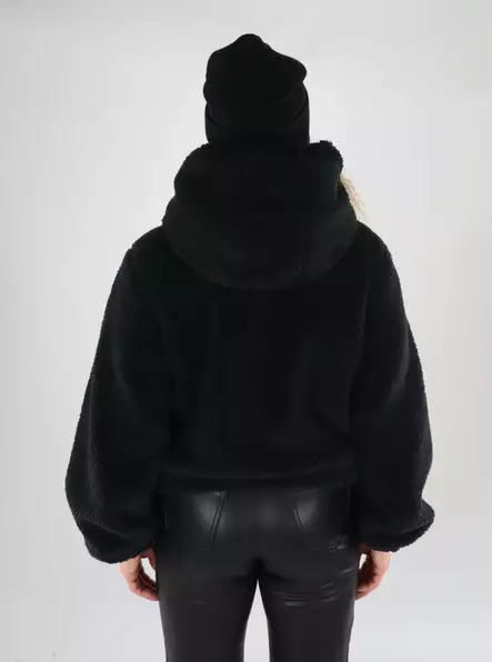 JDY damjacka Teddy svart - Lätta jackor för damer - 139558 - 2