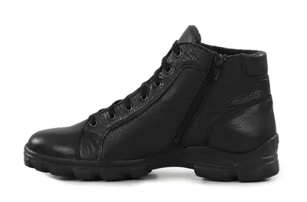 Topman miesten nahkanilkkurit 20701 musta - Miesten nilkkurit ja saappaat - 139948 - 2